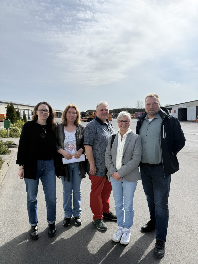 Austausch mit der regionalen Wirtschaft: Besuch bei der Firma Brockmann